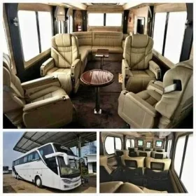 Sewa Bus Pariwisata - Caravan Luxury Big Bus