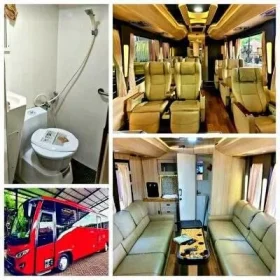 Sewa Bus Pariwisata - Luxury Medium Bus